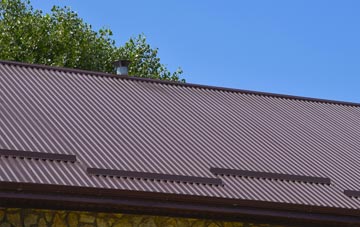 typical Luggate Burn corrugated roof uses